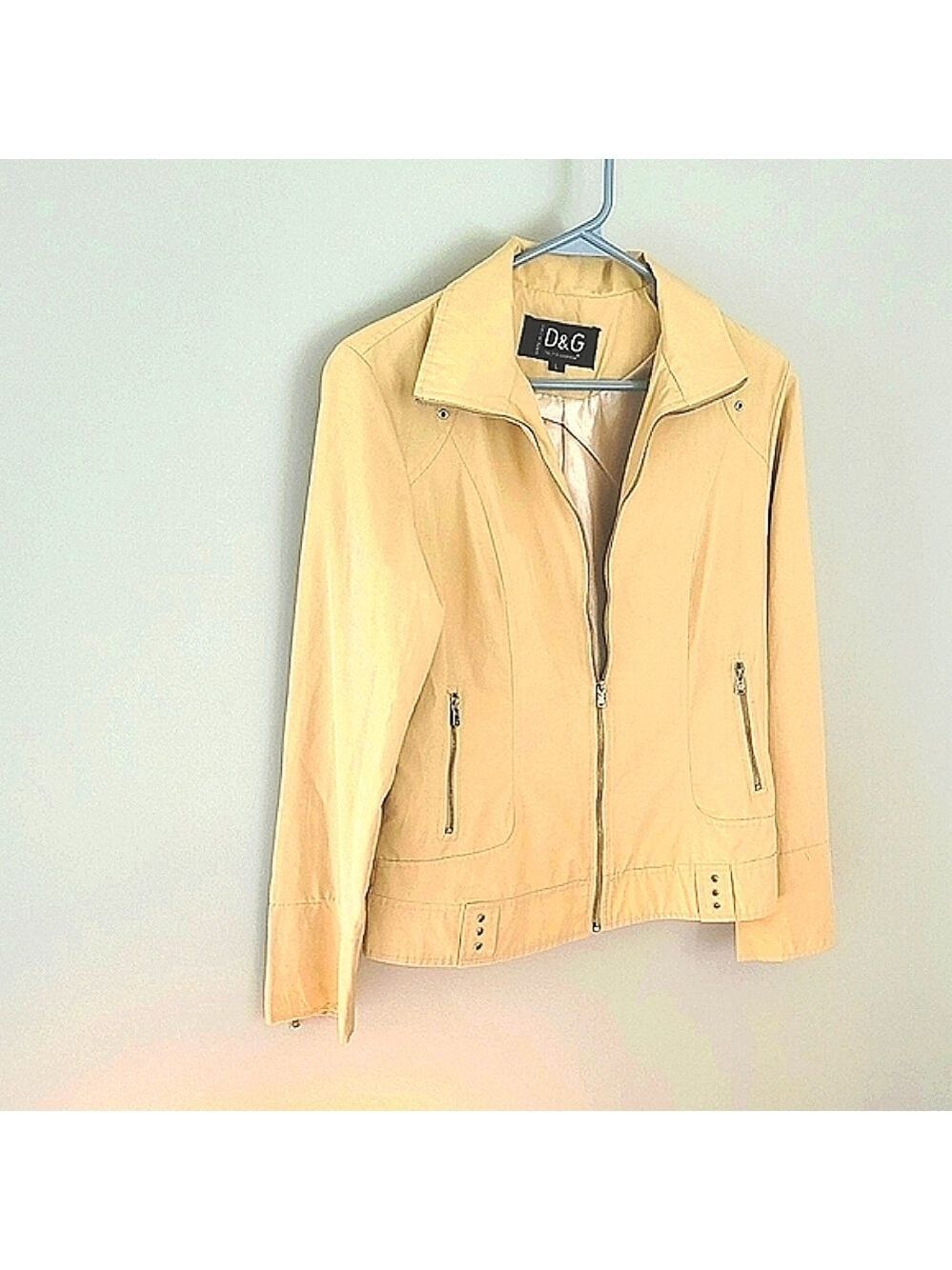 D&G Dolce & Gabbana Zip Up Lightweight Jacket Size L